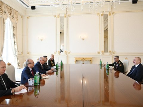 Yaşar Gülər Bakıya gəldi - İlham Əliyevlə görüşdü