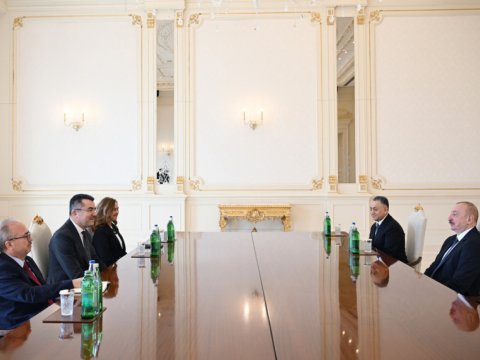 Okay Məmiş Prezidentin QƏBULUNDA