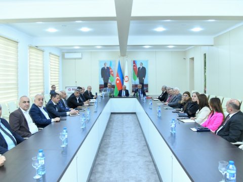 &ldquo;Springer Nature&rdquo; nəşriyyatının vitse-prezidenti BMU-da -&nbsp;FOTOLAR