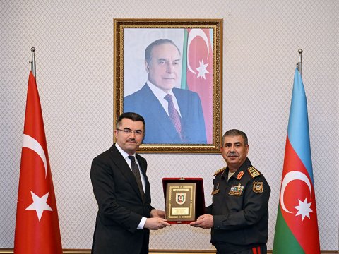 Zakir Həsənov Türkiyənin Milli Təhlükəsizlik Şurasının Baş katibi ilə görüşüb