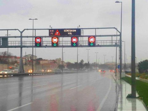 Sürət həddi endirildi