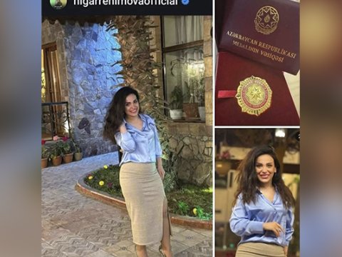 Müğənni Nigara &ldquo;Vətən Müharibəsi iştirakçısı&rdquo; medalı verilib? - TƏFƏRRÜAT