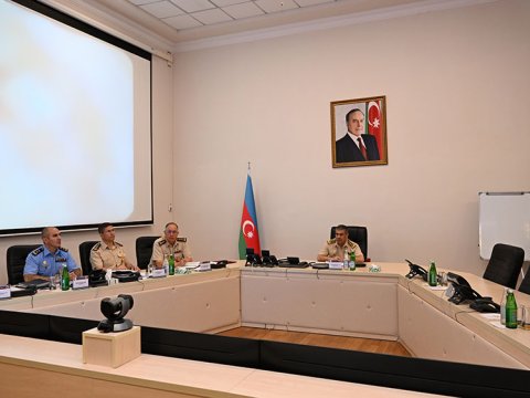 Orduda&nbsp;komanda-qərargah məşqi - Zakir Həsənova məruzə edildi&nbsp;