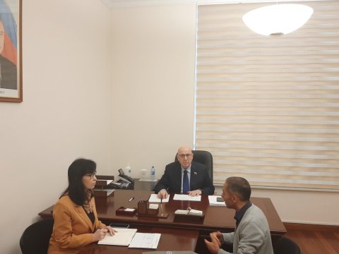 Əhliman Əmiraslanov vətəndaşlarla görüşdü -&nbsp;FOTO