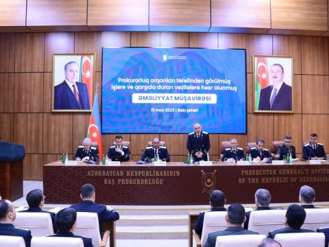 Baş Prokurorluqda əməliyyat müşavirəsi keçirildi