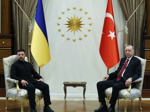 Zelenski Ərdoğanla bağlı paylaşım etdi