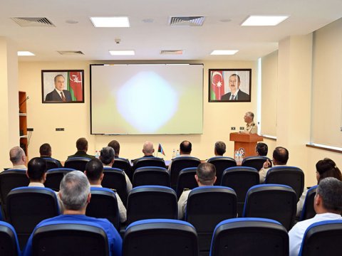 Azərbaycanla Belarus hərbi tibb mütəxəssisləri görüşdü - FOTO