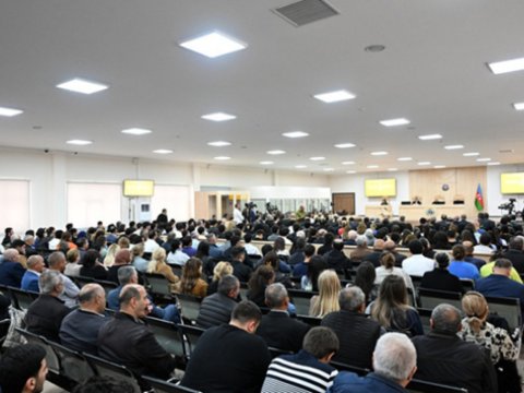 Ermənistan ordusunun cinayətləri ilə bağlı hesabatı məhkəmədə nümayiş olundu