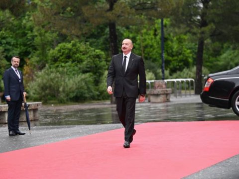 Prezidentin Albaniya səfərindən GÖRÜNTÜLƏR