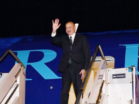 İlham Əliyevin Albaniyaya səfəri başa çatdı