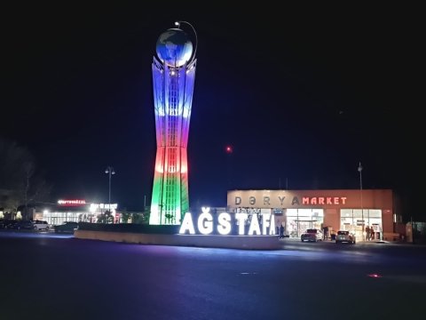 Ağstafada iki maşın toqquşdu: yaralılar var