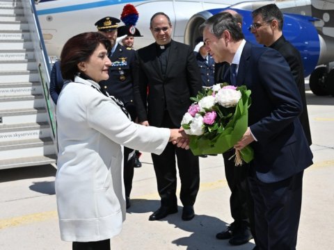 Sahibə Qafarova Vatikandadır