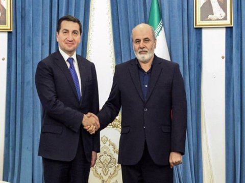 Hikmət Hacıyev İranda mühüm görüş keçirdi