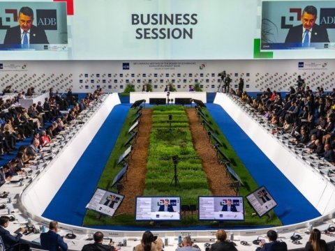 Veysəloğlu şirkəti Asiya İnkişaf Bankının 58-ci illik toplantısında...