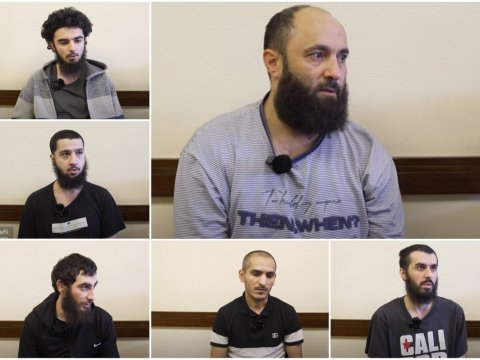 Terror qruplaşmasına qoşulan azərbaycanlılar - DTX görüntülər YAYDI