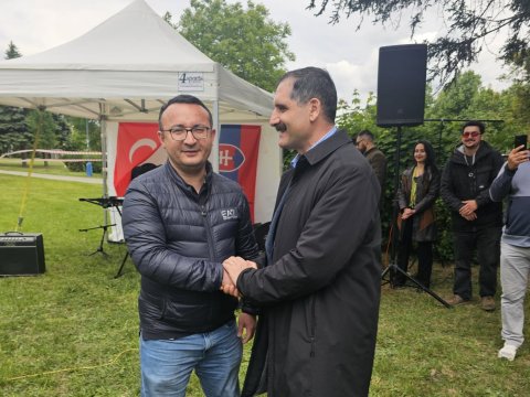 Azərbaycan və Türkiyə səfirləri Slovakiyada bir araya gəldilər - FOTOLAR