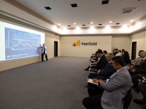 &ldquo;AzerGold&rdquo;da&nbsp;IE Universiteti tərəfindən dayanıqlı inkişaf mövzusunda təlim keçirilib