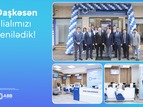 ABB-nin Daşkəsən filialı yenilənib!