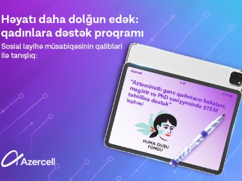 &ldquo;Qızların STEM-də yüksəlişi&rdquo; proqramının qalibləri açıqlandı