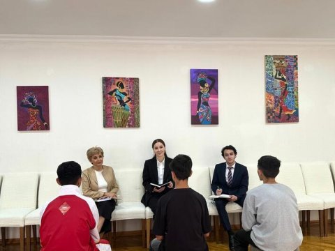 Ombudsman nümayəndələri uşaq evlərində