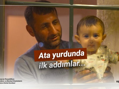 Ata yurdunda ilk addımlar... - VİDEO