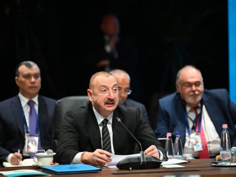 Əziz Sancar təltif edildi - Prezident mərasimdə iştirak edib