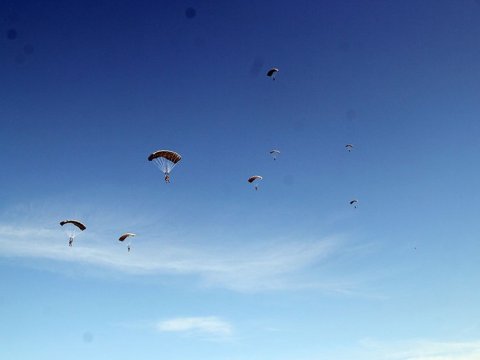 Birgə hərbi təlimlərdən GÖRÜNTÜLƏR