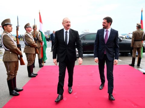 Prezidentin Macarıstana səfəri başa çatdı