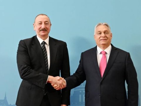 Prezidentin Macarıstan səfərindən GÖRÜNTÜLƏR