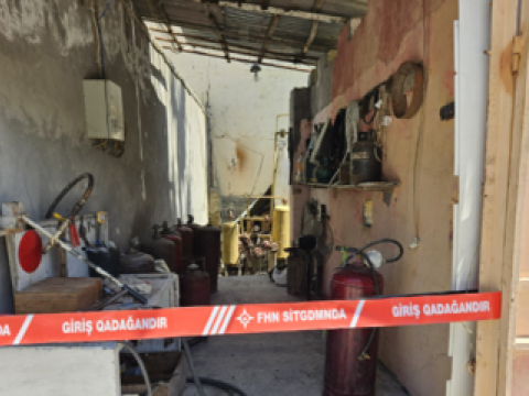 Qəbələdə maye qazdoldurma məntəqələrinin fəaliyyəti dayandırıldı