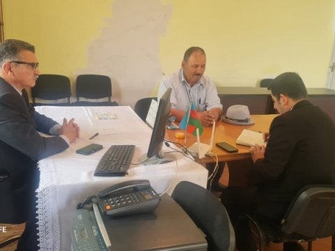 İsmayıllı sakinləri müraciətlərini deputatla bölüşdülər - FOTO