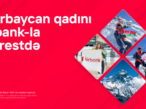 Birbank-ın dəstəyi ilə bayrağımız Everest zirvəsinə sancıldı