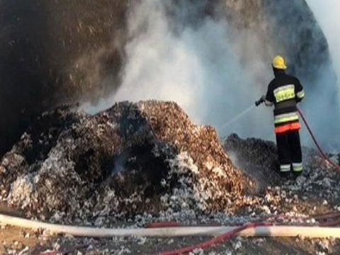 İmişlidə pambıq sahəsi yanır