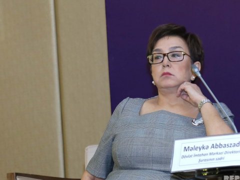 Məleykə Abbaszadə abituriyentlərə müraciət etdi