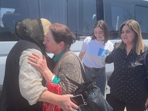 232 nəfər doğma Ağdama QOVUŞDU - FOTOLAR