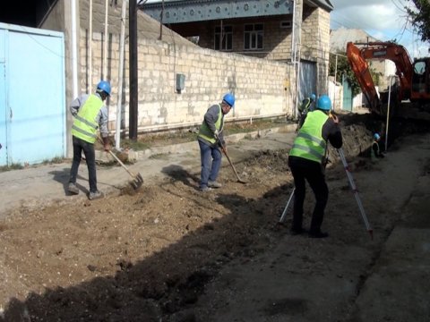 Şirvanda əhalinin su təchizatı yaxşılaşdırılır - VİDEO