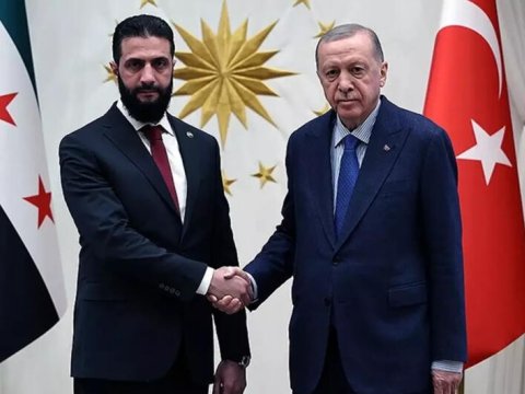 Ərdoğanla Əhməd əl-Şaraa 1 saat yarım nələrdən danışdılar...