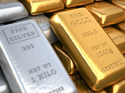 Qızıl ucuzlaşdı, gümüş bahalaşdı