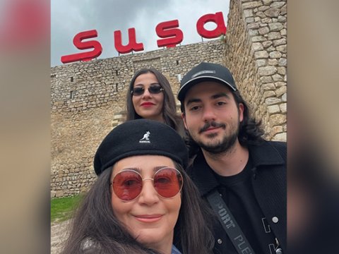 Cəlil Məmmədquluzadənin nəticəsi Şuşada - FOTOLAR