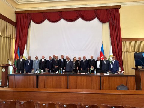 Ağsaqqallar Şurasının sədr müavini Gəncədə regional konfrans keçirib - FOTO