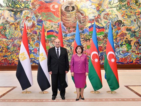 Spiker Misir Senatının sədri ilə görüşdü