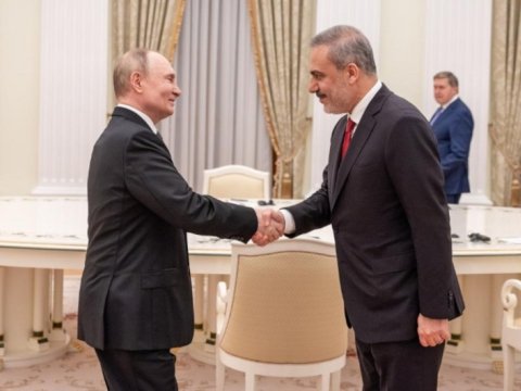 Hakan Fidan Putinlə görüşdü