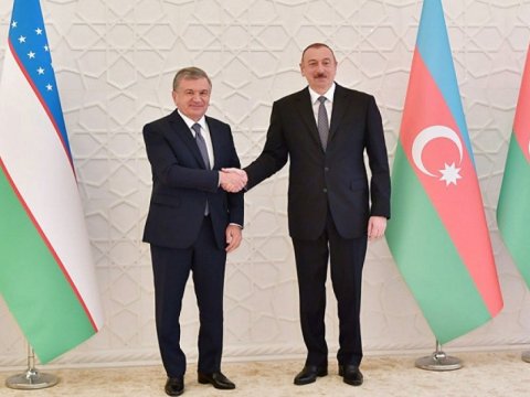 Şavkat Mirziyoyev&nbsp;İlham Əliyevə məktub göndərdi
