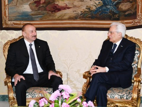 Dostluq münasibətləri əməkdaşlığımızın təməlini təşkil edir - İtaliya Prezidenti