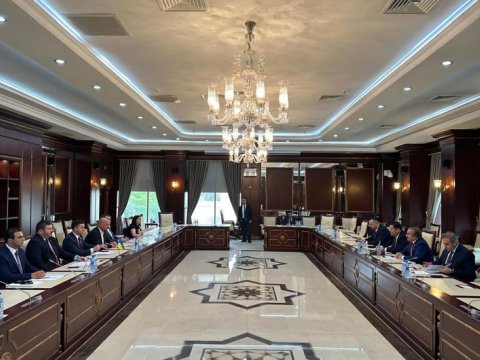 Ukrayna səfiri Milli Məclisdə - FOTO