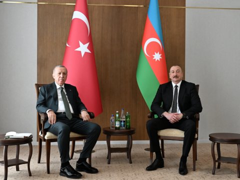 Laçında İlham Əliyevlə Ərdoğanın təkbətək görüşü başlayıb&nbsp;