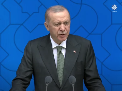 Ərdoğan Laçında Səməd Vurğunun şeirini oxudu&nbsp;- VİDEO