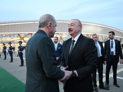 Ərdoğanın Azərbaycana səfəri başa çatdı - FOTO