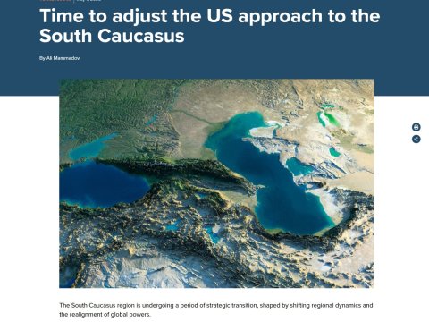 Soydaşımızın ABŞ mətbuatında məqaləsi dərc olunub