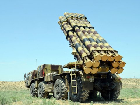 Azərbaycan Ordusu &ldquo;Smerç&rdquo;ləri işə saldı - VİDEO